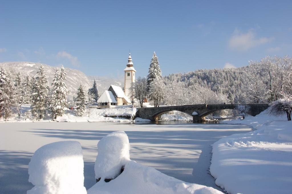 Apartments And Rooms Cerkovnik Bohinj Esterno foto